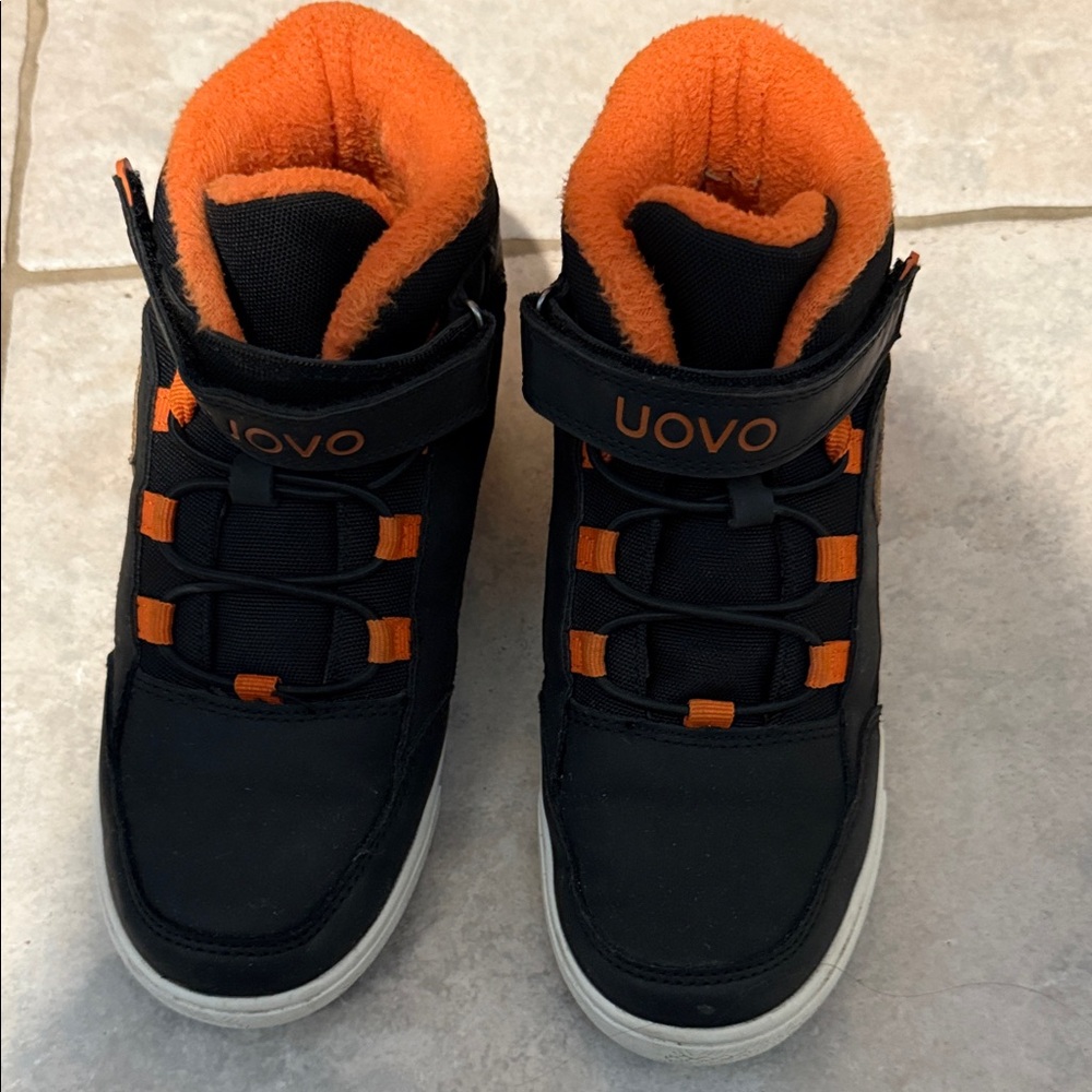 OVO Kids Sneakers in Black and Orange
